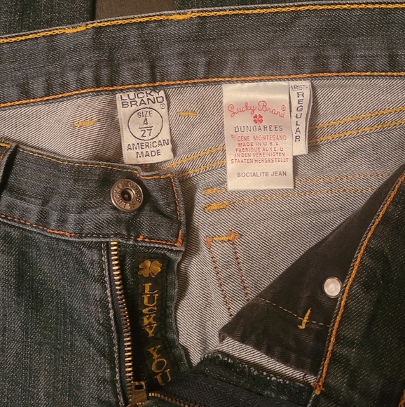 Lucky Brand bootcut jeans size 4 - Picture 5 of 5